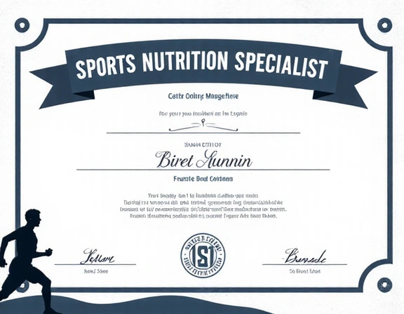 Certificat de Nutrition Sportive